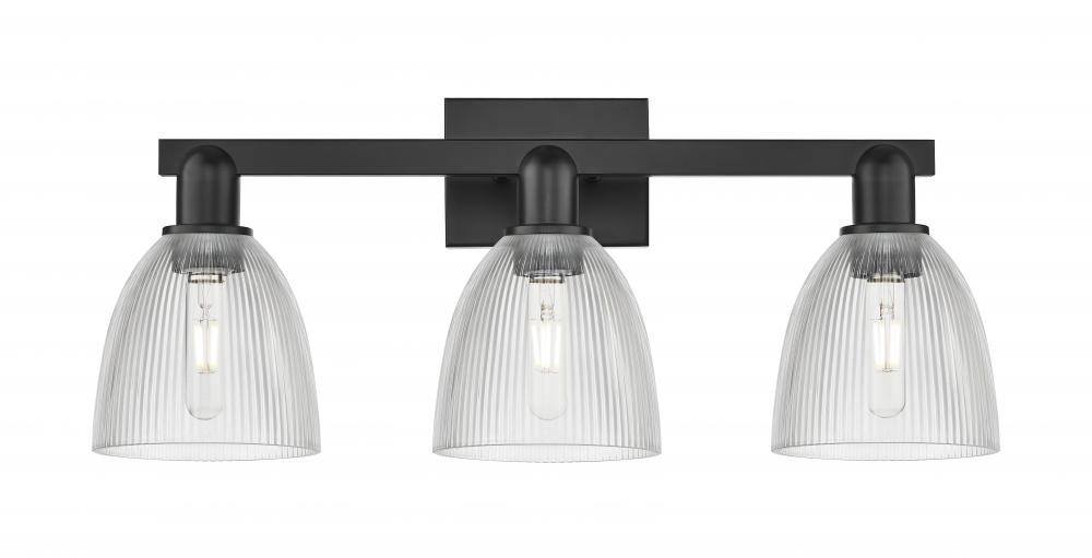 Castile - 3 Light - 25 inch - Brushed Brass - Bath Vanity Light