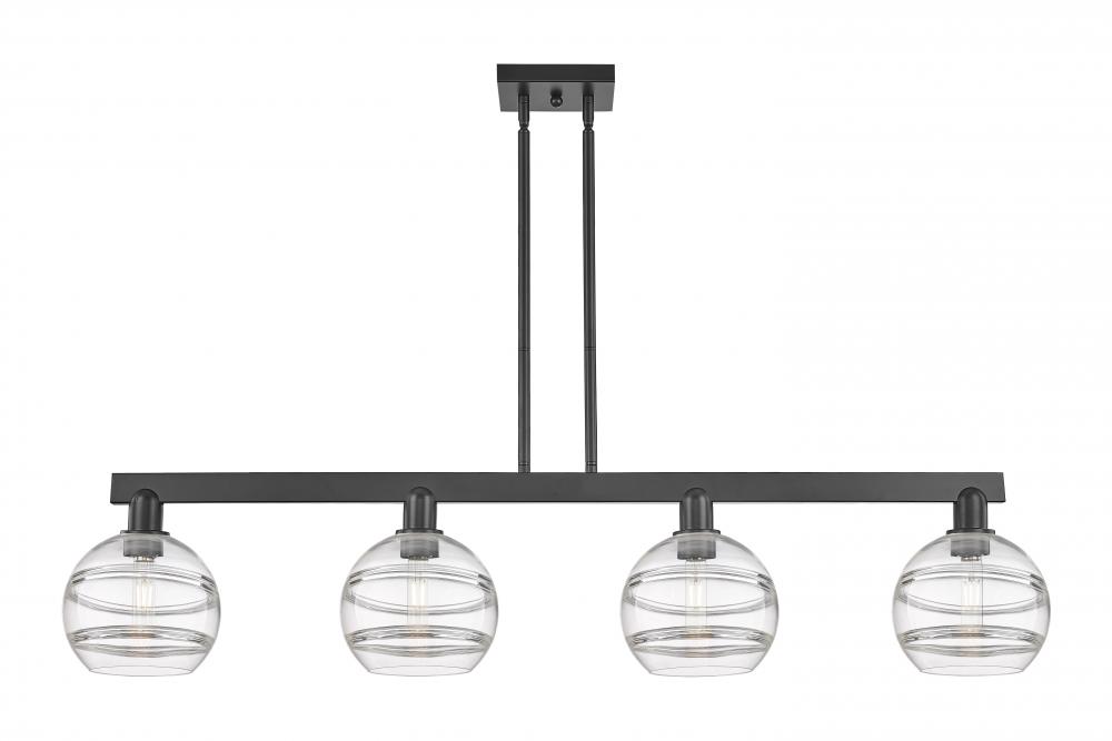 Rochester - 4 Light - 51 inch - Satin Gold - Stem hung - Island Light