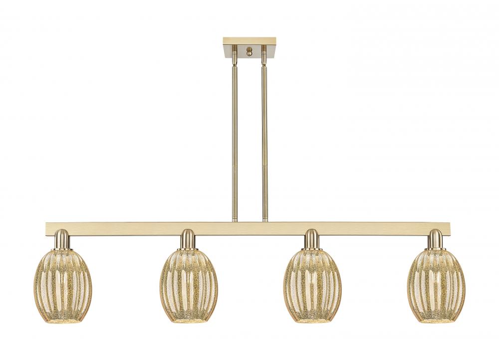 Preston Bulb - 4 Light - 48 inch - Champagne Bronze - Cord hung - Island Light