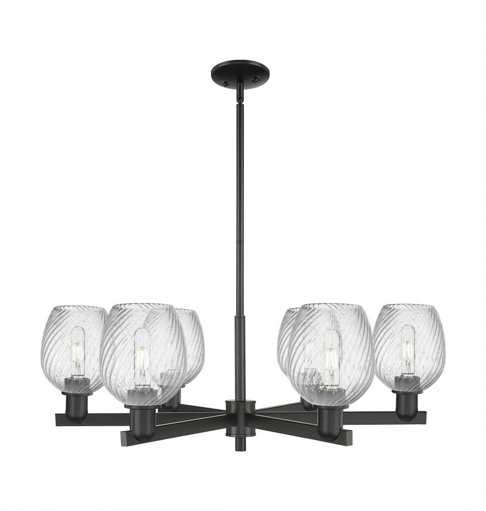 Salina - 6 Light - 36 inch - Oil Rubbed Bronze - Stem hung - Chandelier
