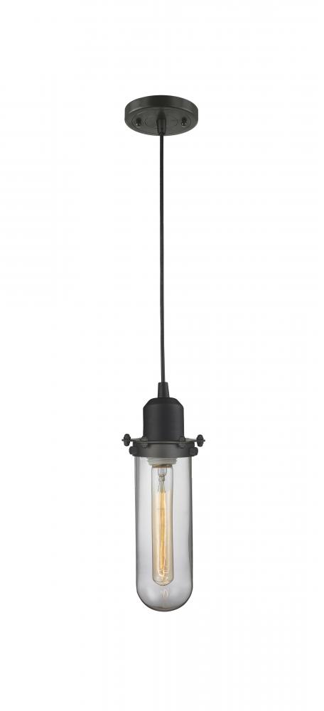 Centri - 1 Light - 5 inch - Oil Rubbed Bronze - Cord hung - Mini Pendant