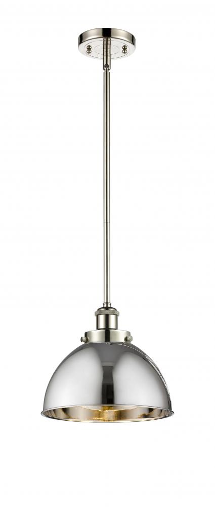 Derby - 1 Light - 10 inch - Polished Nickel - Pendant