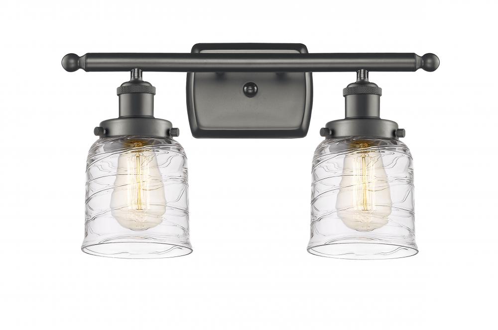 Bell - 2 Light - 16 inch - Oil Rubbed Bronze - Bath Vanity Light