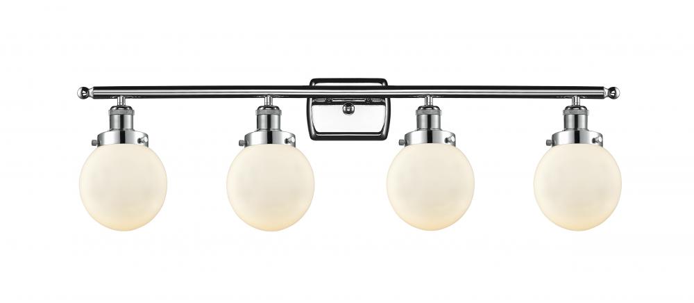 Beacon - 4 Light - 36 inch - Polished Chrome - Bath Vanity Light