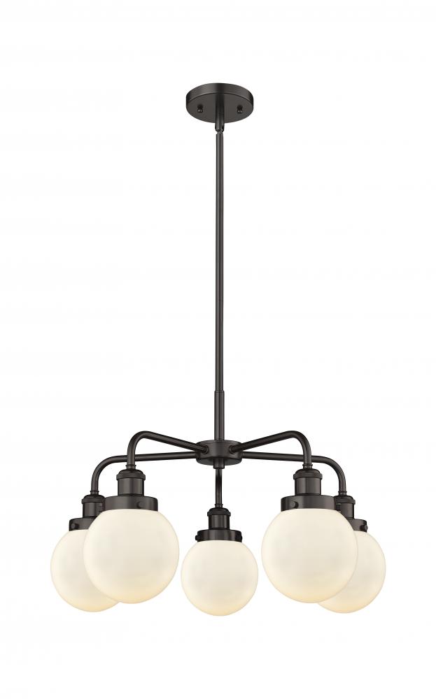 Beacon - 5 Light - 25 inch - Oil Rubbed Bronze - Chandelier