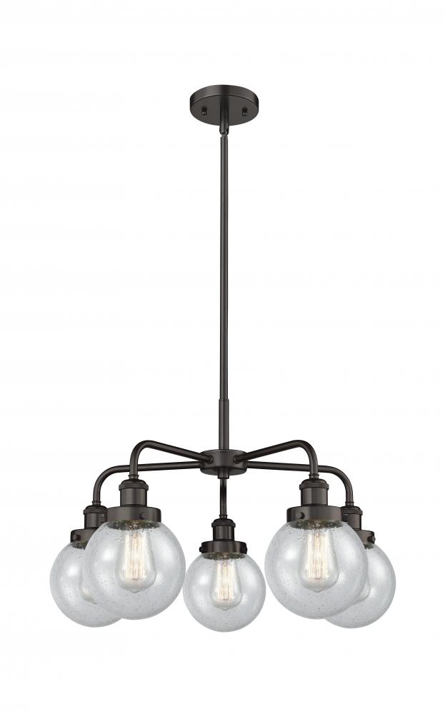 Beacon - 5 Light - 25 inch - Oil Rubbed Bronze - Chandelier