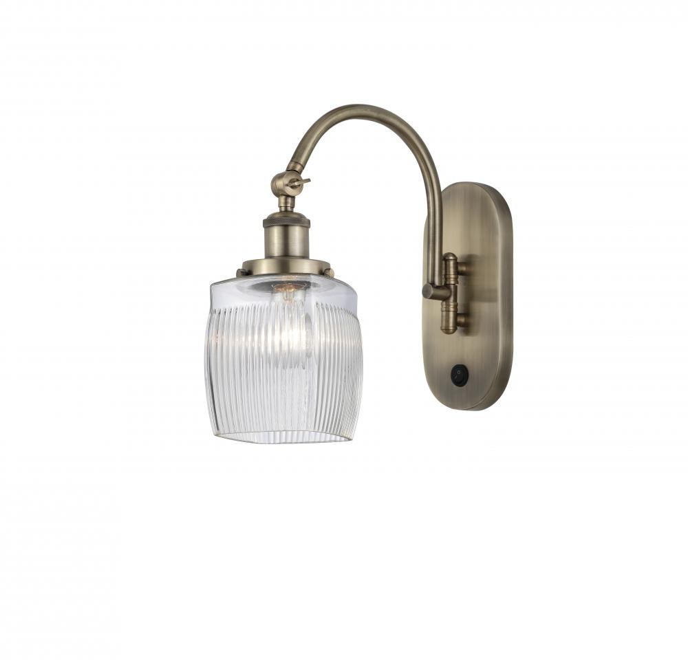 Colton - 1 Light - 6 inch - Antique Brass - Sconce