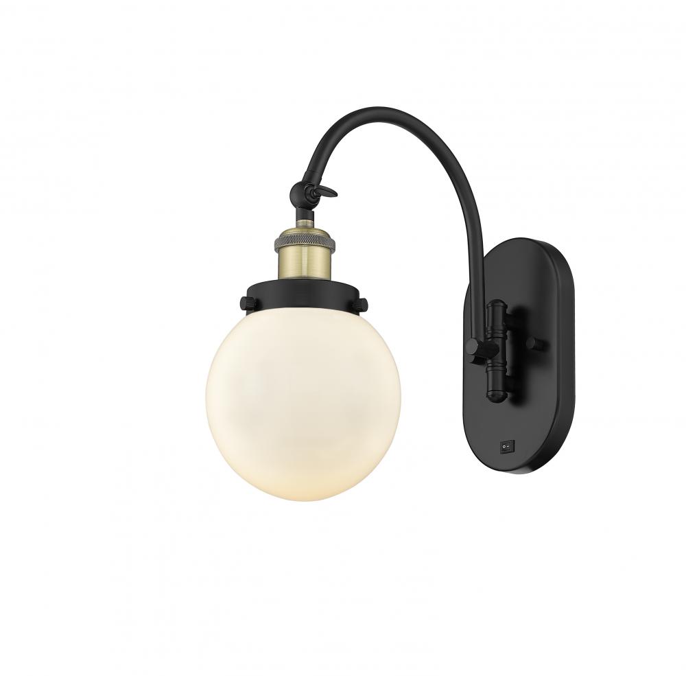 Beacon - 1 Light - 6 inch - Black Antique Brass - Sconce