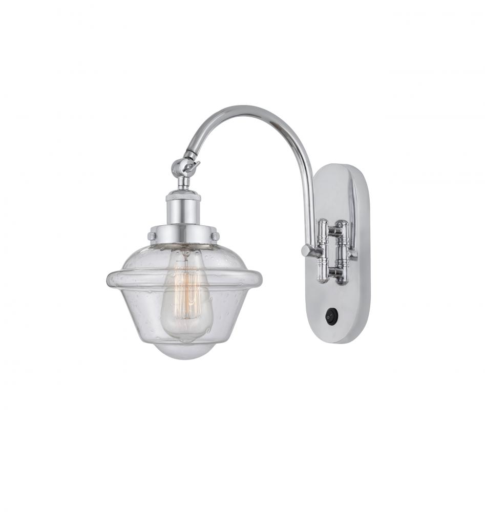 Oxford - 1 Light - 8 inch - Polished Chrome - Sconce