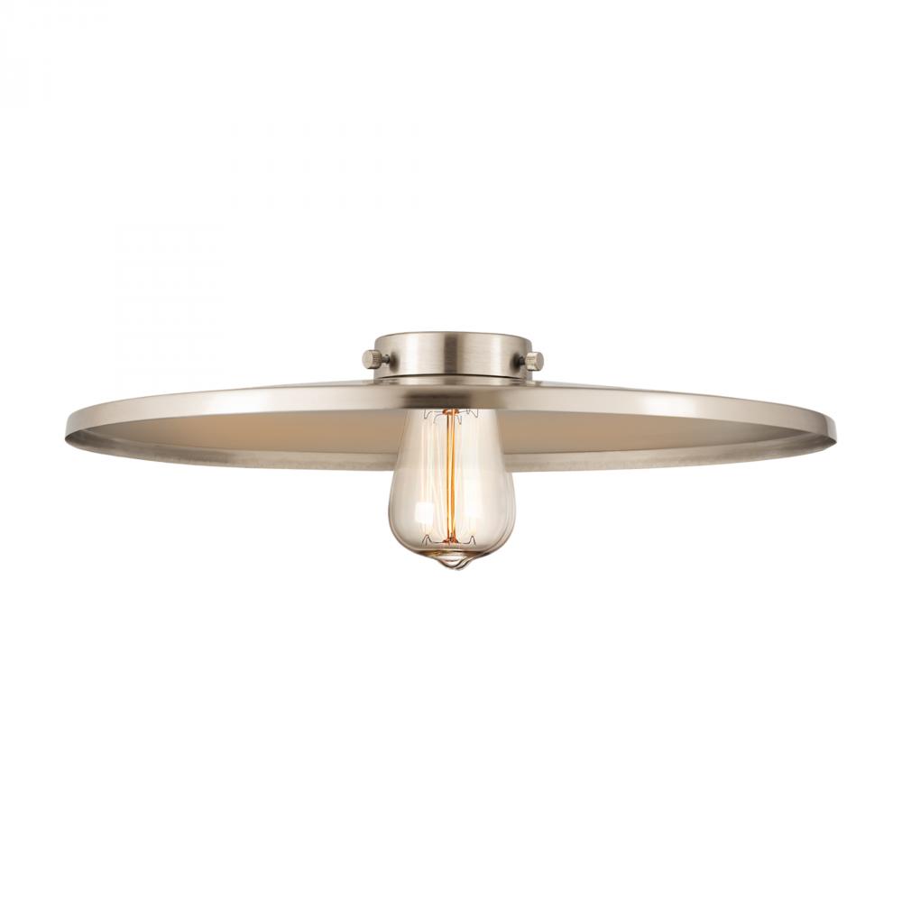 Appalachian Light 16 inch Brushed Satin Nickel Metal Shade