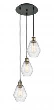 Innovations Lighting 113B-3P-BAB-G654-6 - Cindyrella - 3 Light - 13 inch - Black Antique Brass - Cord Hung - Multi Pendant