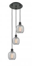 Innovations Lighting 113B-3P-BK-G105 - Belfast - 3 Light - 13 inch - Matte Black - Cord Hung - Multi Pendant