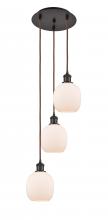 Innovations Lighting 113B-3P-OB-G101 - Belfast - 3 Light - 13 inch - Oil Rubbed Bronze - Cord Hung - Multi Pendant