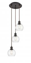 Innovations Lighting 113B-3P-OB-G122-6 - Athens - 3 Light - 12 inch - Oil Rubbed Bronze - Cord Hung - Multi Pendant