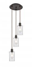 Innovations Lighting 113B-3P-OB-G804 - Clymer - 3 Light - 10 inch - Oil Rubbed Bronze - Cord Hung - Multi Pendant