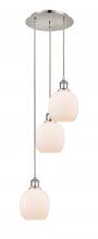 Innovations Lighting 113B-3P-PN-G101 - Belfast - 3 Light - 13 inch - Polished Nickel - Cord Hung - Multi Pendant