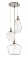 Innovations Lighting 113B-3P-SN-G654-MU - Cindyrella 3 Light 14 inch Multi-Pendant