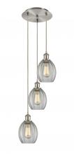 Innovations Lighting 113B-3P-SN-G82 - Eaton - 3 Light - 12 inch - Brushed Satin Nickel - Cord Hung - Multi Pendant