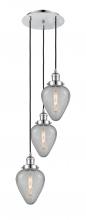 Innovations Lighting 113F-3P-PC-G165 - Geneseo - 3 Light - 13 inch - Polished Chrome - Cord hung - Multi Pendant