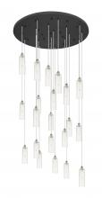 Innovations Lighting 148BK-B-21P-SN-G434-12SDY - Crown Point - 21 Light - 48 inch - Brushed Satin Nickel - Multi Pendant