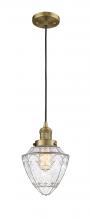 Innovations Lighting 201C-BB-G664-7 - Bullet - 1 Light - 7 inch - Brushed Brass - Cord hung - Mini Pendant