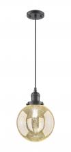 Innovations Lighting 201C-OB-G208-8 - Beacon - 1 Light - 8 inch - Oil Rubbed Bronze - Cord hung - Mini Pendant