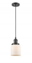 Innovations Lighting 201C-OB-G51 - Bell - 1 Light - 5 inch - Oil Rubbed Bronze - Cord hung - Mini Pendant