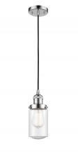 Innovations Lighting 201C-PC-G314 - Dover - 1 Light - 5 inch - Polished Chrome - Cord hung - Mini Pendant