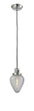 Innovations Lighting 201C-PN-G165 - Geneseo - 1 Light - 7 inch - Polished Nickel - Cord hung - Mini Pendant