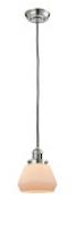 Innovations Lighting 201C-PN-G171 - Fulton - 1 Light - 7 inch - Polished Nickel - Cord hung - Mini Pendant