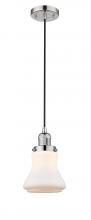 Innovations Lighting 201C-PN-G191 - Bellmont - 1 Light - 6 inch - Polished Nickel - Cord hung - Mini Pendant