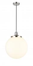 Innovations Lighting 201C-PN-G201-14 - Beacon - 1 Light - 14 inch - Polished Nickel - Cord hung - Mini Pendant