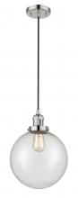 Innovations Lighting 201C-PN-G204-10 - Beacon - 1 Light - 10 inch - Polished Nickel - Cord hung - Mini Pendant