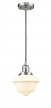 Innovations Lighting 201C-SN-G531 - Oxford - 1 Light - 7 inch - Brushed Satin Nickel - Cord hung - Mini Pendant