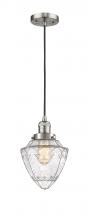 Innovations Lighting 201C-SN-G664-7 - Bullet - 1 Light - 7 inch - Brushed Satin Nickel - Cord hung - Mini Pendant