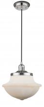 Innovations Lighting 201CBP-PNBK-G531 - Oxford - 1 Light - 7 inch - Polished Nickel - Cord hung - Mini Pendant