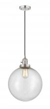 Innovations Lighting 201CSW-PN-G204-12 - Beacon - 1 Light - 12 inch - Polished Nickel - Cord hung - Mini Pendant