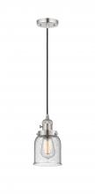 Innovations Lighting 201CSW-PN-G54 - Bell - 1 Light - 5 inch - Polished Nickel - Cord hung - Mini Pendant