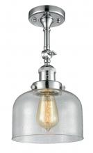 Innovations Lighting 201F-PC-G74 - Bell - 1 Light - 8 inch - Polished Chrome - Semi-Flush Mount