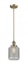 Innovations Lighting 201S-BB-G262 - Stanton - 1 Light - 6 inch - Brushed Brass - Stem Hung - Mini Pendant