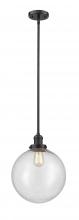 Innovations Lighting 201S-OB-G204-12 - Beacon - 1 Light - 12 inch - Oil Rubbed Bronze - Stem Hung - Mini Pendant