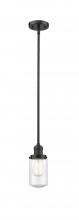 Innovations Lighting 201S-OB-G314 - Dover - 1 Light - 5 inch - Oil Rubbed Bronze - Stem Hung - Mini Pendant