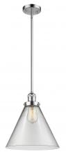 Innovations Lighting 201S-PC-G42-L - Cone - 1 Light - 12 inch - Polished Chrome - Stem Hung - Mini Pendant