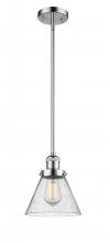 Innovations Lighting 201S-PC-G44 - Cone - 1 Light - 8 inch - Polished Chrome - Stem Hung - Mini Pendant