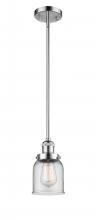 Innovations Lighting 201S-PC-G52 - Bell - 1 Light - 5 inch - Polished Chrome - Stem Hung - Mini Pendant