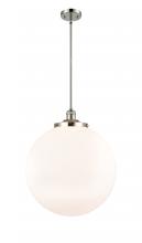 Innovations Lighting 201S-PN-G201-18 - Beacon - 1 Light - 18 inch - Polished Nickel - Stem Hung - Pendant