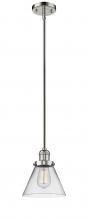 Innovations Lighting 201S-PN-G42 - Cone - 1 Light - 8 inch - Polished Nickel - Stem Hung - Mini Pendant