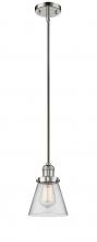 Innovations Lighting 201S-PN-G62 - Cone - 1 Light - 6 inch - Polished Nickel - Stem Hung - Mini Pendant