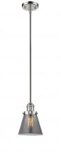 Innovations Lighting 201S-PN-G63 - Cone - 1 Light - 6 inch - Polished Nickel - Stem Hung - Mini Pendant