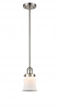 Innovations Lighting 201S-SN-G181S - Canton - 1 Light - 5 inch - Brushed Satin Nickel - Stem Hung - Mini Pendant